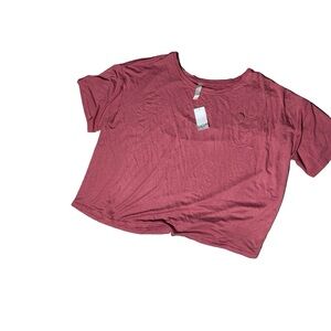 Sleep by‎ Cacique Women’s Sleep Top 22/24 Plus Size Rose Pink NW
